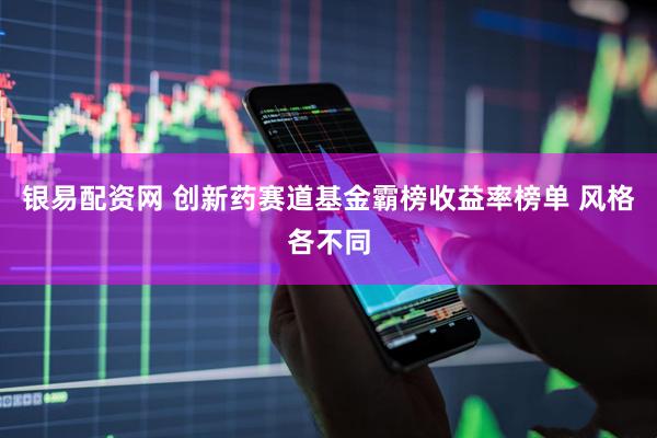 银易配资网 创新药赛道基金霸榜收益率榜单 风格各不同