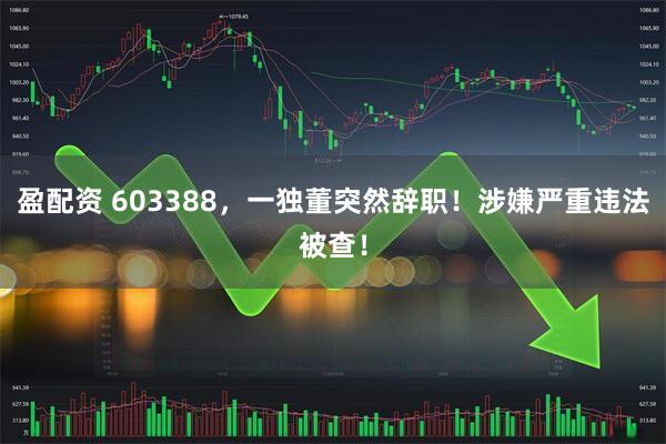 盈配资 603388，一独董突然辞职！涉嫌严重违法被查！