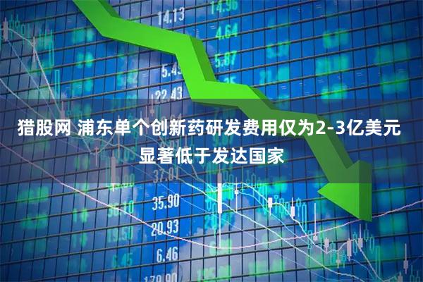 猎股网 浦东单个创新药研发费用仅为2-3亿美元 显著低于发达国家